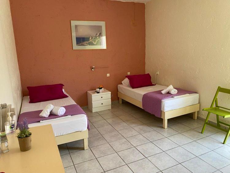 Cleo Rooms 250M From The Beach マリア エクステリア 写真